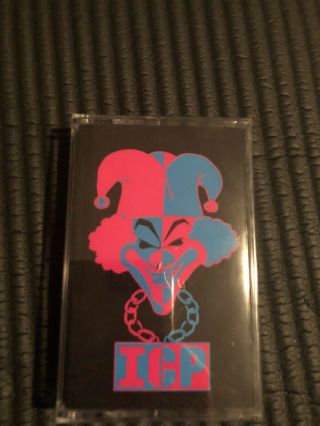 Insane Clown Posse I.  C.  P.  " Carnival Of Carnage " Blue Cassette Tape 1993