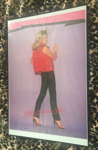Olivia Newton - John Totally Hot Era Poster 23 X 32.  5 Inches