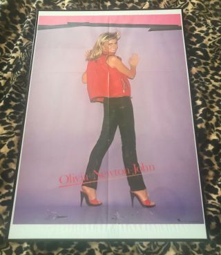 Olivia Newton - John Totally Hot Era Poster 23 X 32.  5 inches 2