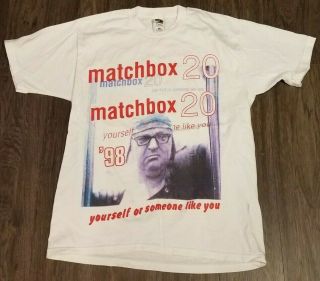 1998 Vintage Matchbox 20 Concert T Shirt