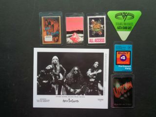 Alice In Chains,  B/w Promo Photo,  6 Backstage Passes,