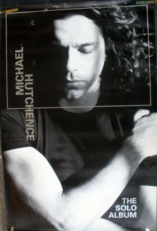 Michael Hutchence Inxs Solo 1999 Vintage Orig Music Record Store Promo Poster