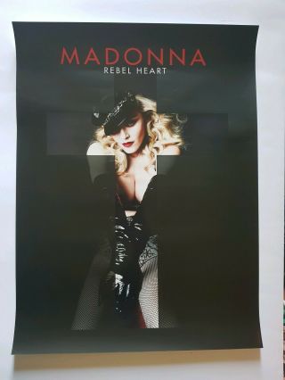 Madonna Australia Tour Poster Rebel Heart 2015 World Tour Glossy Heavy Gsm Paper