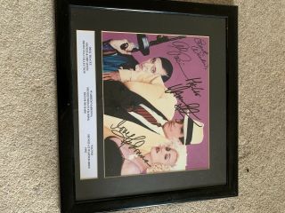 Madonna,  Al Pacino,  Warren Beaty Signed Framed Dick Tracy Photo