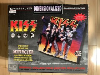 Kiss Destroyer Collectible Sculpture 1998 Illusive Concepts Spencer Exclusive