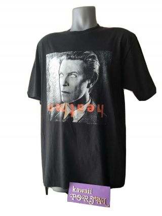 David Bowie Heathen Tour 2002 Official Jerzees T Shirt Xl