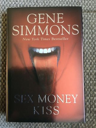 Gene Simmons - Sex Money Kiss - Signed Hardcover Book With
