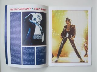 The Freddie Mercury Tribute Concert Official 1992 Programme Book Queen 3