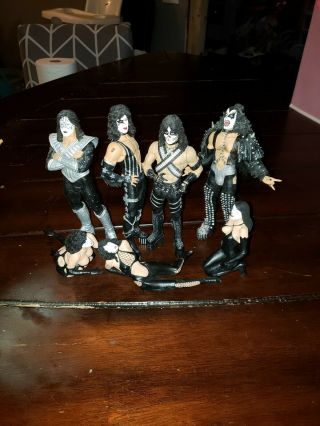 Kiss Love Gun Figures Opened And Mcfarlane See Pictures