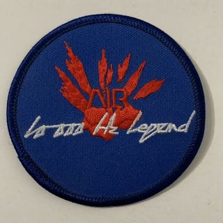 Air 10,  000 Hz Legend Album Promo Iron On Patch 2001 French Band 10000