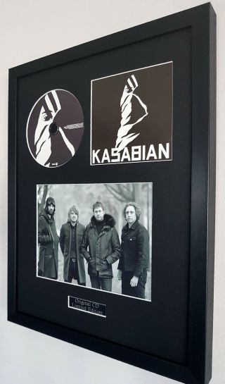 Kasabian Framed Cd - Limited Edition - Metal Plaque - Certificate