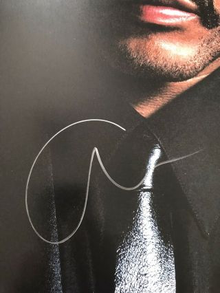 The Weeknd Signed Poster - Official Promo Poster 24x39 Inch After Hours Cd 3