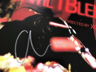The Weeknd Signed Poster - Until I Bleed Out 24x39 Inch EXCLUSIVE After Hours Cd 3