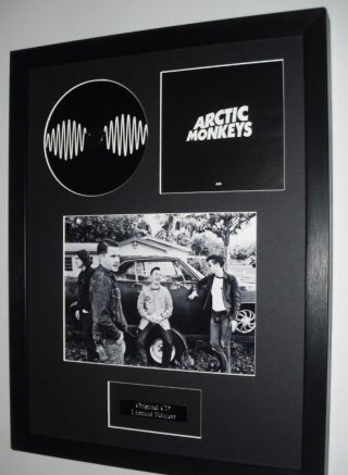 Am - Arctic Monkeys - Cd - Luxury Framed - Engraved Metal Plaque