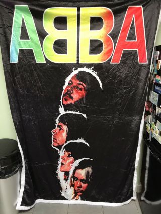 Abba (unofficial) The Movie Throw Bed Or Settee.  Huge