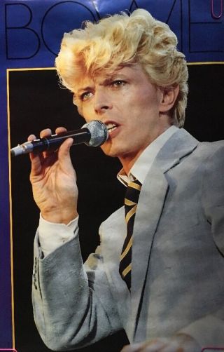 David Bowie Vintage Poster 1980 
