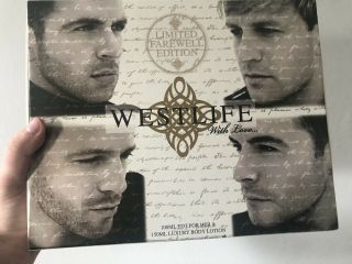 Westlife With Love Gift 100ml Fragrance Perfume,  150ml Body Lotion Rare Box Set