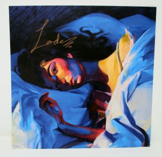 Lorde Signed Autographed 12x12 MELODRAMA Litho Lithograph Beckett 2