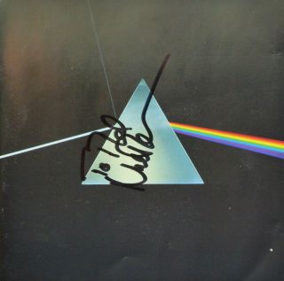 Dark Side Of The Moon Cd Booklet Signed To Mel By Nick Mason Of Pink Floyd & Cd