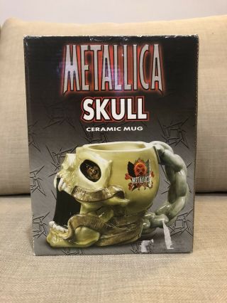Metallica Skull Ceramic Mug