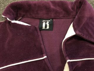 ELVIS PRESLEY Piece Of Owned/Worn Short Sleeve Purple Velour Shirt 1960s LOA Ph 3