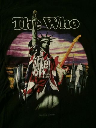 The Who Shirt,  Xl,  Madison Square Garden 2000,