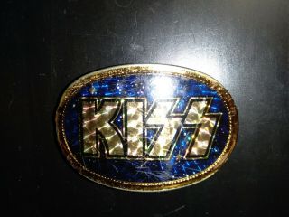 Kiss - 1977 Belt Buckle From Pacifica.