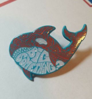 Danny Steinman Big Something Big Red Orca Whale Pin Xx/100 Artist Variant