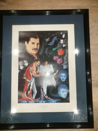 Queen Limited Edition Signed Print By Trevor Horswell 821/850