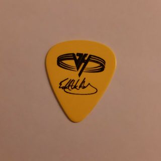 Van Halen Tour Guitar Pick Plectrum 33 // Eddie Van Halen Evh