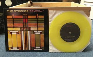 The Strokes Rare - Someday First Pressing 7” Vinyl 45 Rpm Demo 2001 Is This It