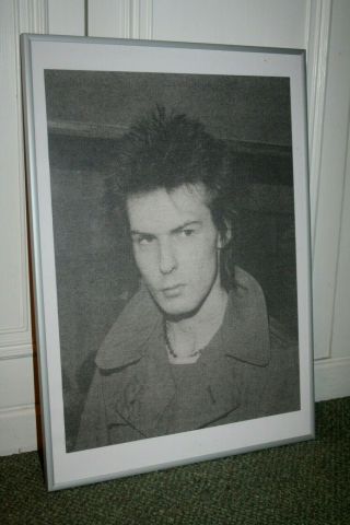 Sid Vicious Sex Pistols Bail 1979 Framed Punk Poster