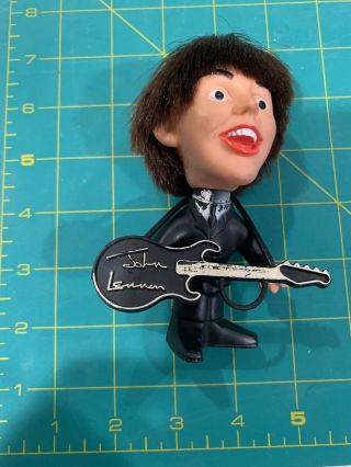 Paul Mccartney Remco Doll (soft) W/ John Lennon Guitar