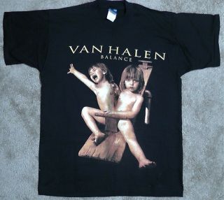 Van Halen Vintage 1995 Concert Tour Shirt - Balance -