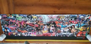 2001 Dodge Hemi Aerosmith Large Poster.  Very Rare.  Has Recently For $900.