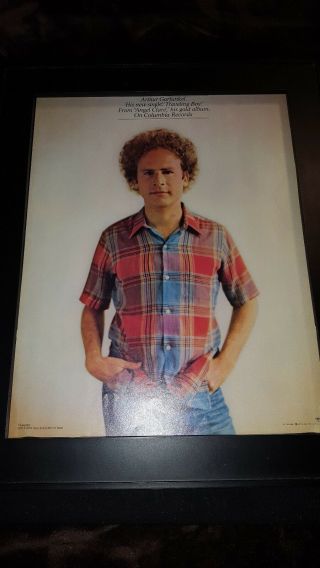 Art Garfunkel Traveling Boy Rare Promo Poster Ad Framed