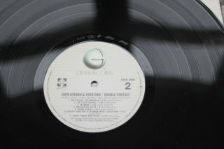 The Beatles John Lennon Yoko Ono Double Fantasy Hype Sticker 4 Songs Rare 3