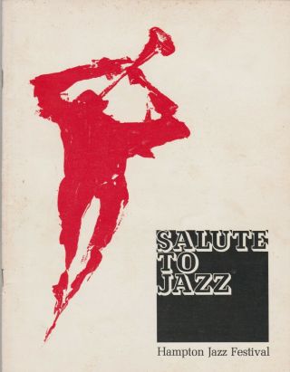 Hampton Jazz Festival 1968 Program W/nina Simone,  Dionne Warwick,  Thelonius Monk