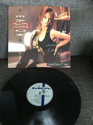 ‘what Comes Naturally’ Sheena Easton Signed 12”