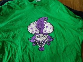 Insane Clown Posse Great Milenko 3x Green Shirt Oop Rare Twiztid Icp