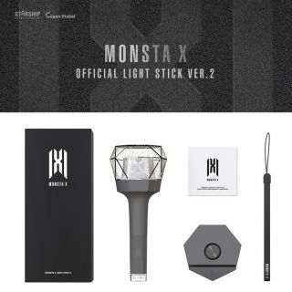 Monsta X Official Goods Light Stick Ver.  2 Standard With Tracking Number