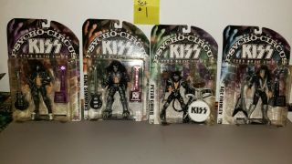 Kiss Doll Set Psycho Circus Mcfarlane Action Figures All 4 Members 1
