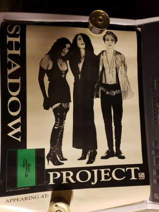 Shadow Project - Christian Death - Album Promo Poster - Rozz Williams