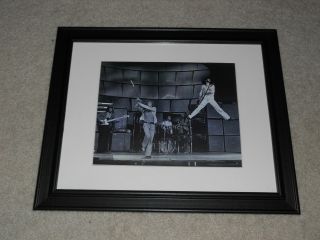 Large Framed The Who Live On Stage 1969 Keith Moon,  Pete Townshend 24 " By 20 "