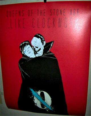 Queens Of The Stone Age Ds Promo Poster Like Clockwork Very Cool
