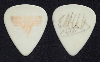 Eddie Van Halen Signature Concert - White/gold Guitar Pick - 1986 5150 Tour