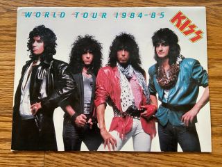 Kiss - Animalize Tour 1984 - 1985 Book / Gene Simmons / Eric Carr / Paul Stanley