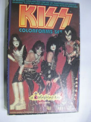 Kiss Colorforms In - Complete 1979 Set.  Gijoe,  Gremlins,  Shogun Warriors Bonus
