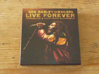 Bob Marley & Wailers: " Live Forever " Japan Mini - Lp Promo Box [no Cd Reggae Qu