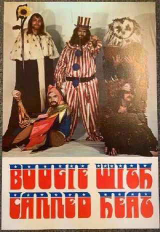 Canned Heat Poster 1968 Boogie With Album Promo